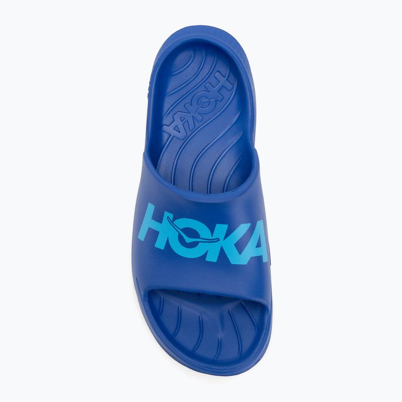 Papuci HOKA Ora Athletic Slide ultramarine/skyward blue 5