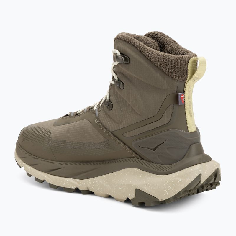 Încălțăminte de trekking pentru bărbați HOKA Kaha 2 Frost GTX antique olive/oyster mushroom 3