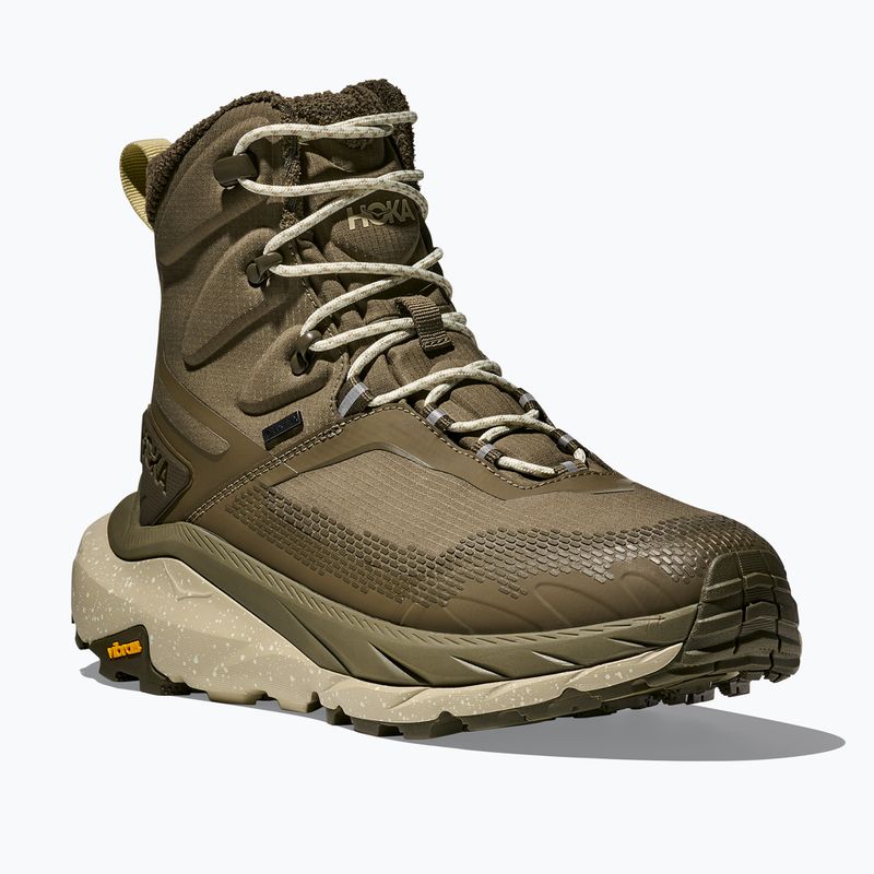 Încălțăminte de trekking pentru bărbați HOKA Kaha 2 Frost GTX antique olive/oyster mushroom