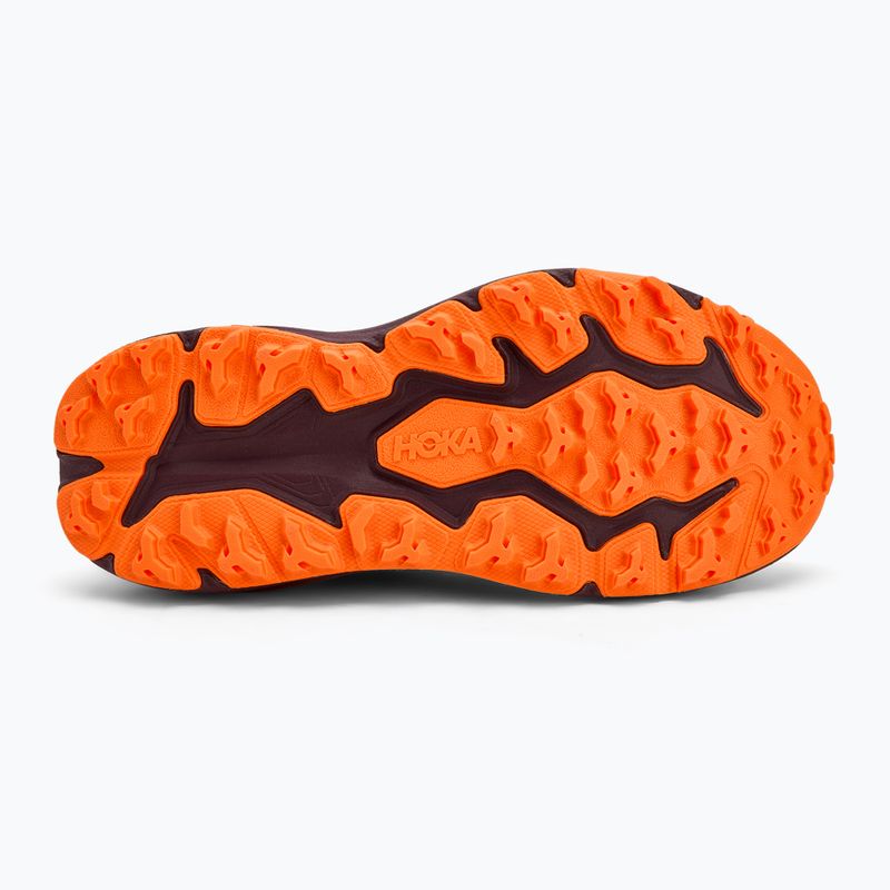 Încălțăminte de alergare pentru copii HOKA Speedgoat 6 flower nectar/neon tangerine 4