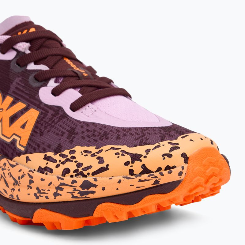 Încălțăminte de alergare pentru copii HOKA Speedgoat 6 flower nectar/neon tangerine 7