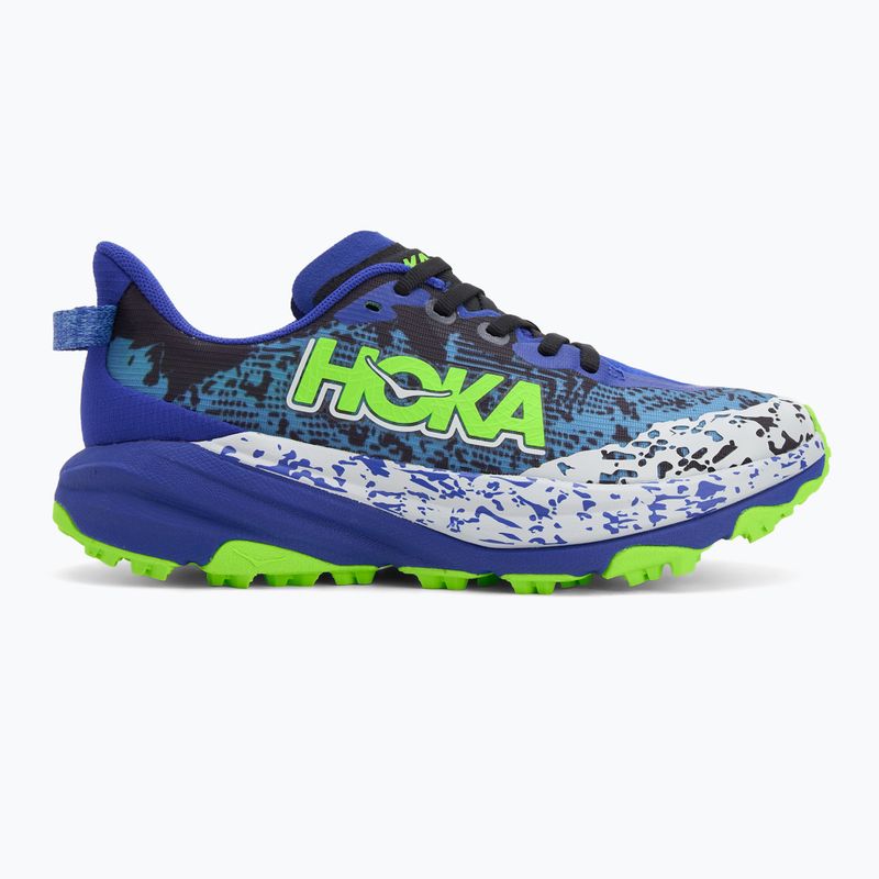 Încălțăminte de alergare pentru copii HOKA Speedgoat 6 night sky/neon lime 2