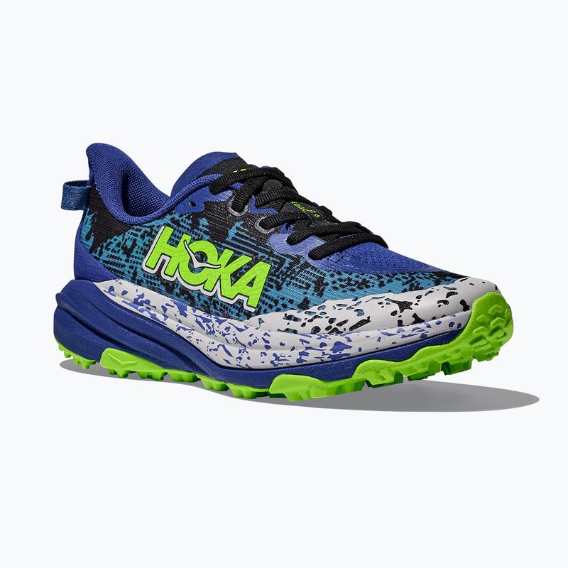 Încălțăminte de alergare pentru copii HOKA Speedgoat 6 night sky/neon lime