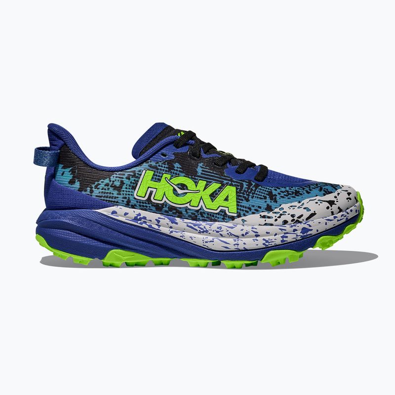 Încălțăminte de alergare pentru copii HOKA Speedgoat 6 night sky/neon lime 2