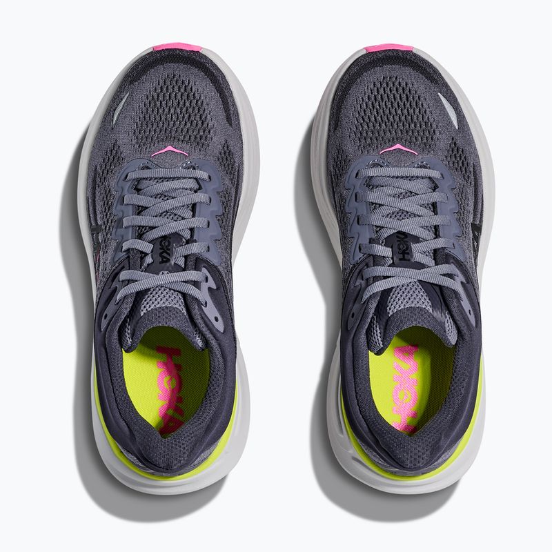 Încălțăminte de alergare pentru femei HOKA Bondi 9 charcoal grey/grey skies 8