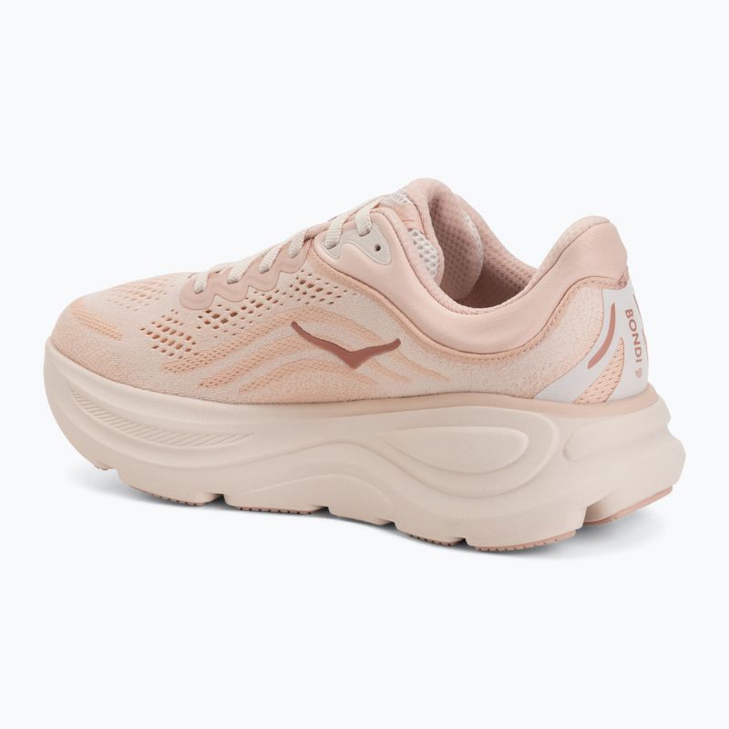 Încălțăminte de alergare pentru femei Hoka Bondi 9 rose latte/rose cream 3