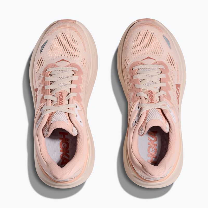 Încălțăminte de alergare pentru femei Hoka Bondi 9 rose latte/rose cream 8