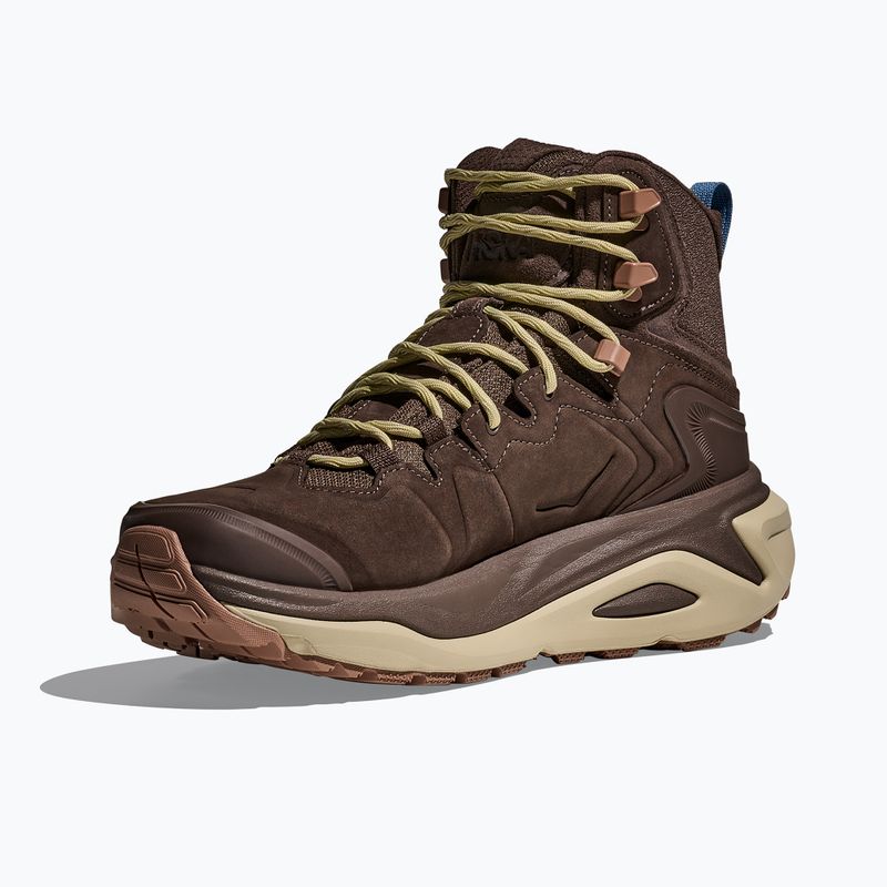 Încălțăminte de trekking pentru bărbați  HOKA Kaha 3 GTX walnut/oyster mushroom 4