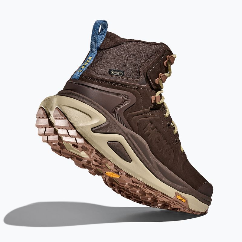 Încălțăminte de trekking pentru bărbați  HOKA Kaha 3 GTX walnut/oyster mushroom 5