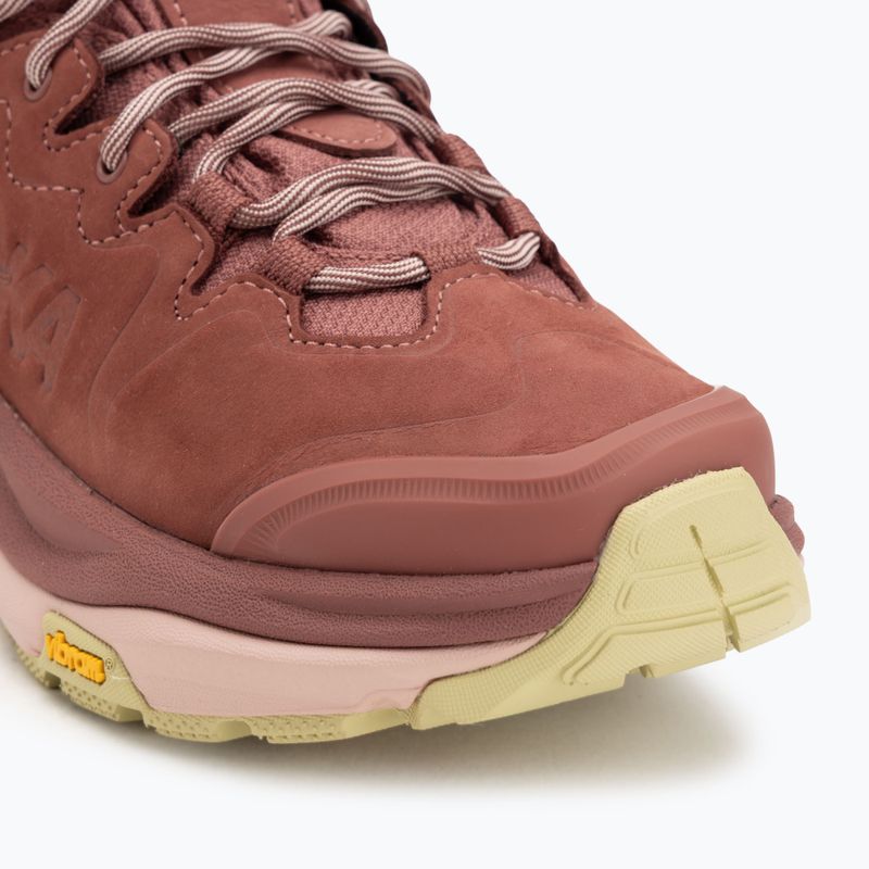 Încălțăminte de trekking pentru femei HOKA Kaha 3 GTX rouge/rose latte 7