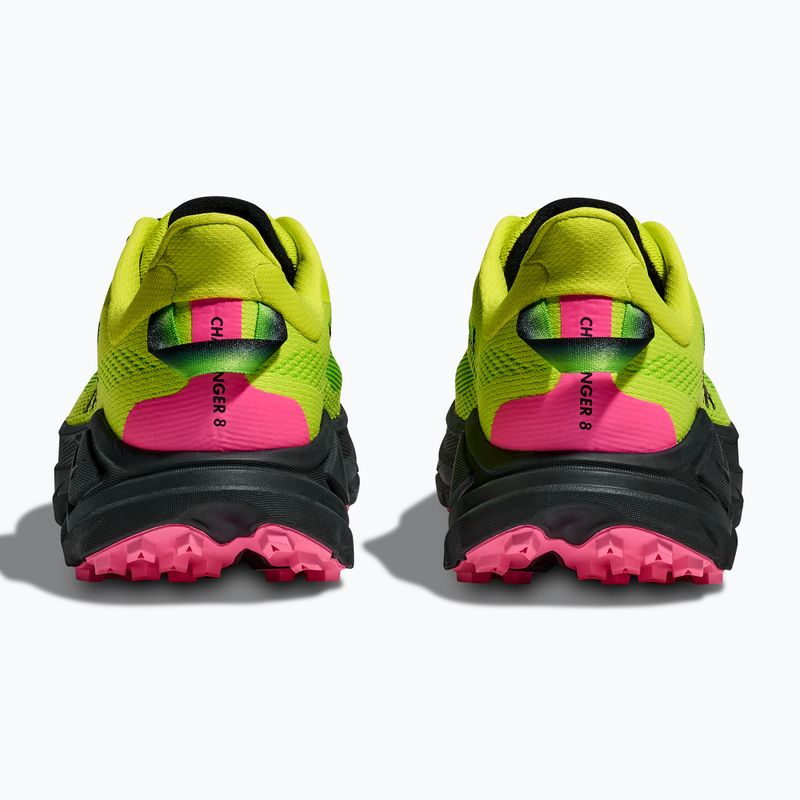 Încălțăminte de alergare pentru bărbați HOKA Challenger 8 neon hoka citrus/black 6