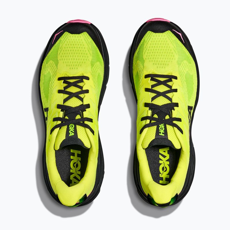 Încălțăminte de alergare pentru bărbați HOKA Challenger 8 neon hoka citrus/black 8