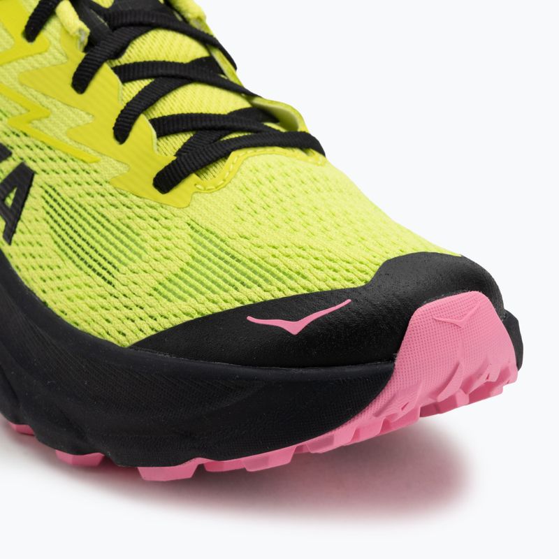 Încălțăminte de alergare pentru bărbați HOKA Challenger 8 neon hoka citrus/black 7