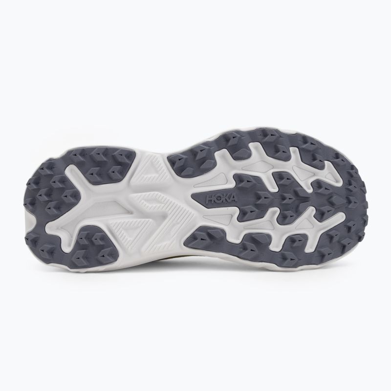 Pantofi de alergare bărbați HOKA Challenger 8 alb/neon hoka citrus 4