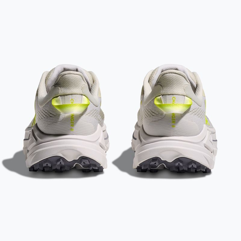 Pantofi de alergare bărbați HOKA Challenger 8 alb/neon hoka citrus 13