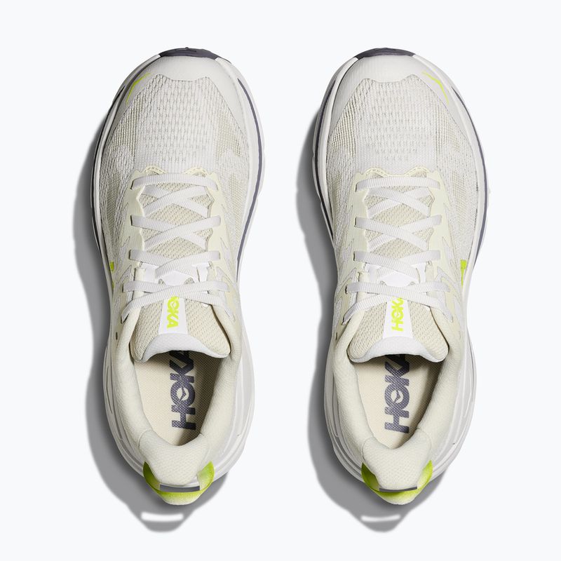 Încălțăminte de alergare pentru femei HOKA Challenger 8 alb/neon hoka citrus 15