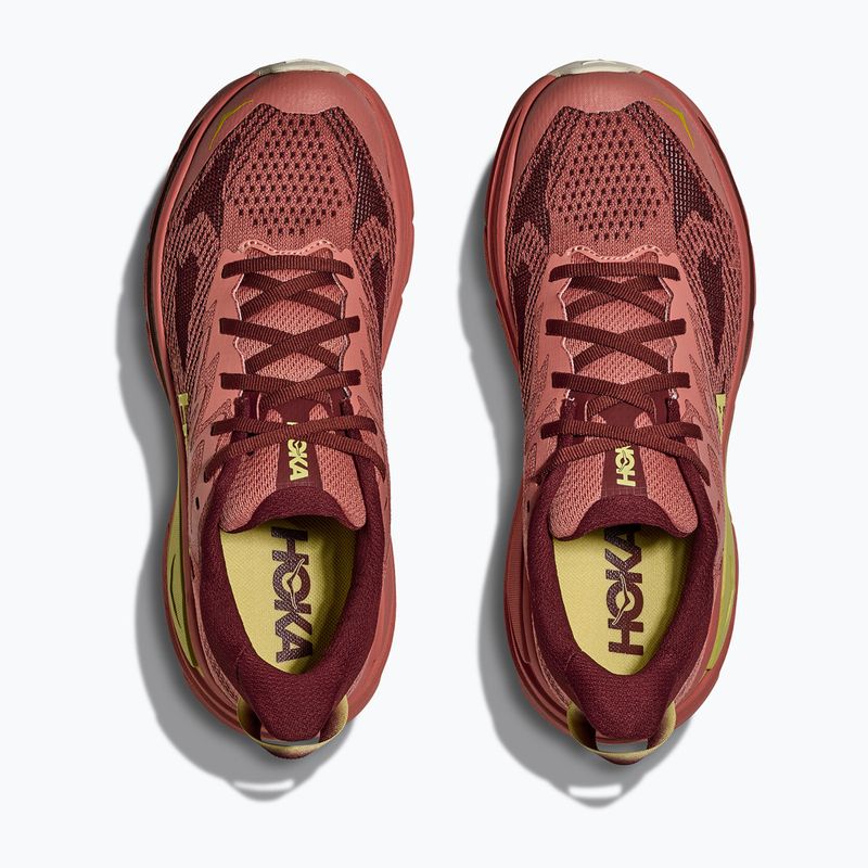 Încălțăminte de alergare pentru femei HOKA Challenger 8 Wide blush / dark cedar 8
