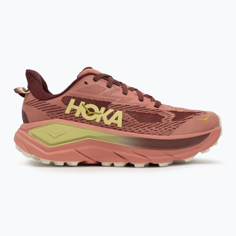 Încălțăminte de alergare pentru femei HOKA Challenger 8 Wide blush / dark cedar 2