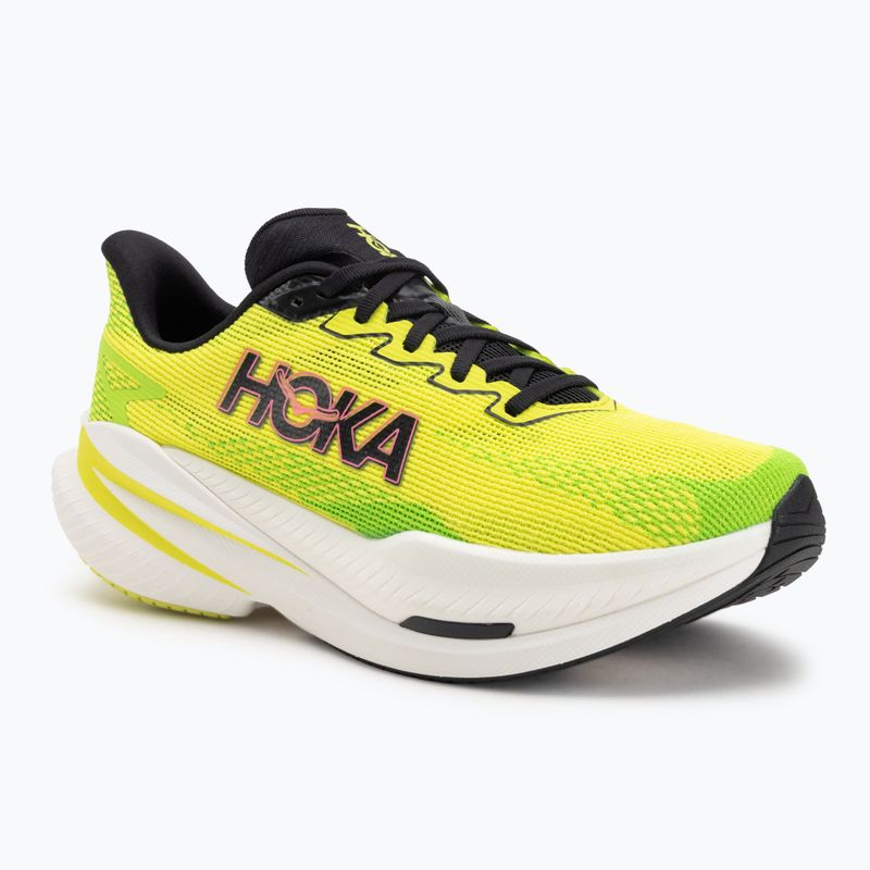Încălțăminte de alergare pentru bărbați Hoka Mach X 3 neon hoka citrus/neon lime