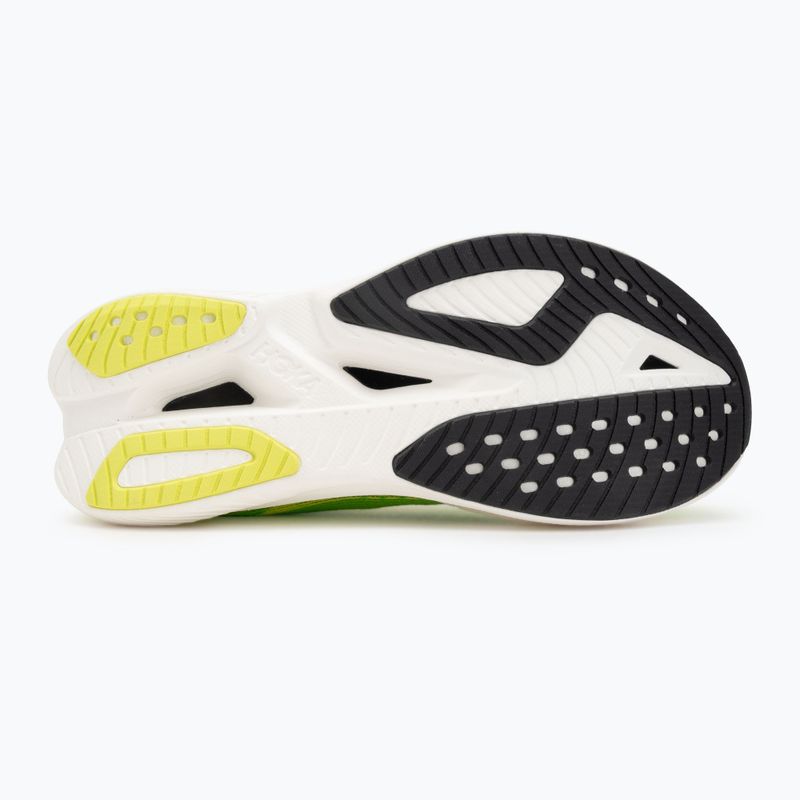Încălțăminte de alergare pentru bărbați Hoka Mach X 3 neon hoka citrus/neon lime 4