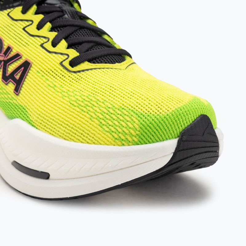 Încălțăminte de alergare pentru bărbați Hoka Mach X 3 neon hoka citrus/neon lime 7