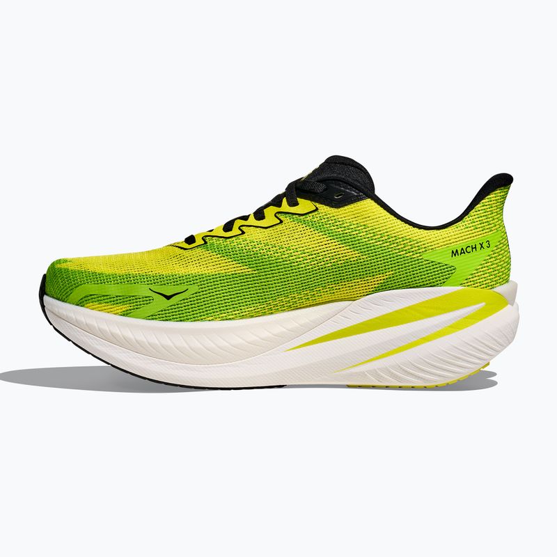 Încălțăminte de alergare pentru bărbați Hoka Mach X 3 neon hoka citrus/neon lime 10