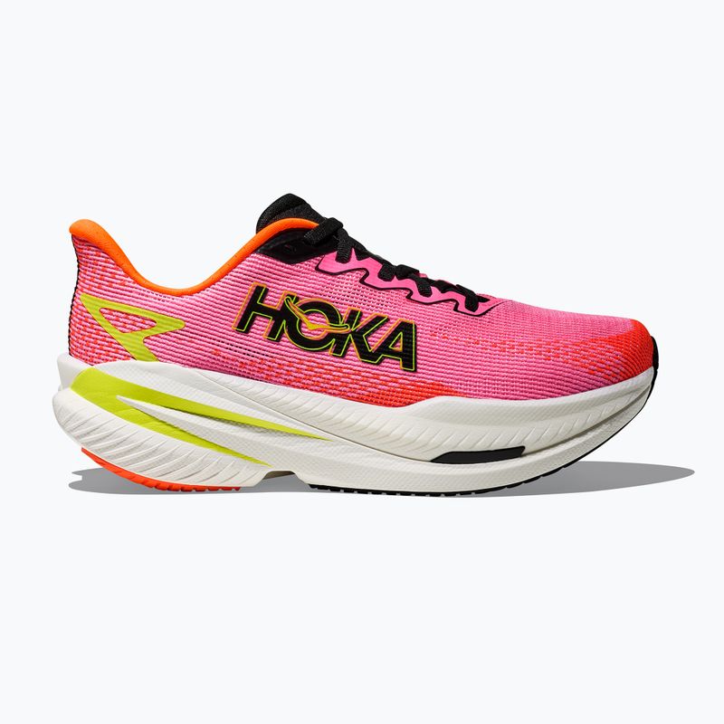 Pantofi pantofi de alergare pentru femei Hoka Mach X 3 neon rose/neon tangerine 2