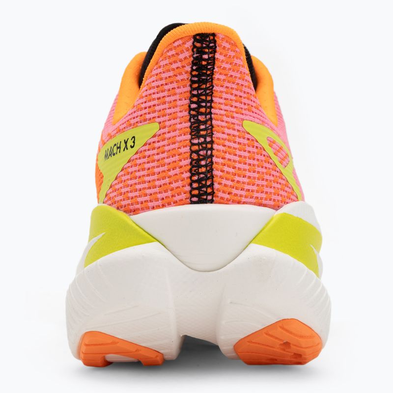 Încălțăminte de alergare pentru femei Hoka Mach X 3 neon rose/neon tangerine 6
