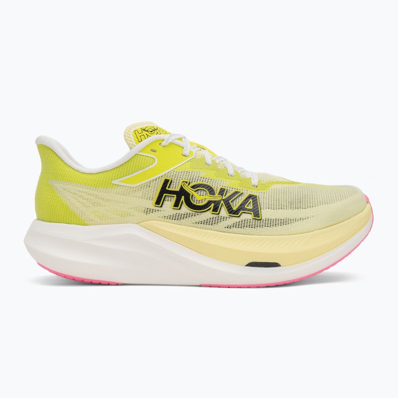 Încălțăminte de alergare HOKA Rocket X 3 sunlight/neon hoka citrus 2