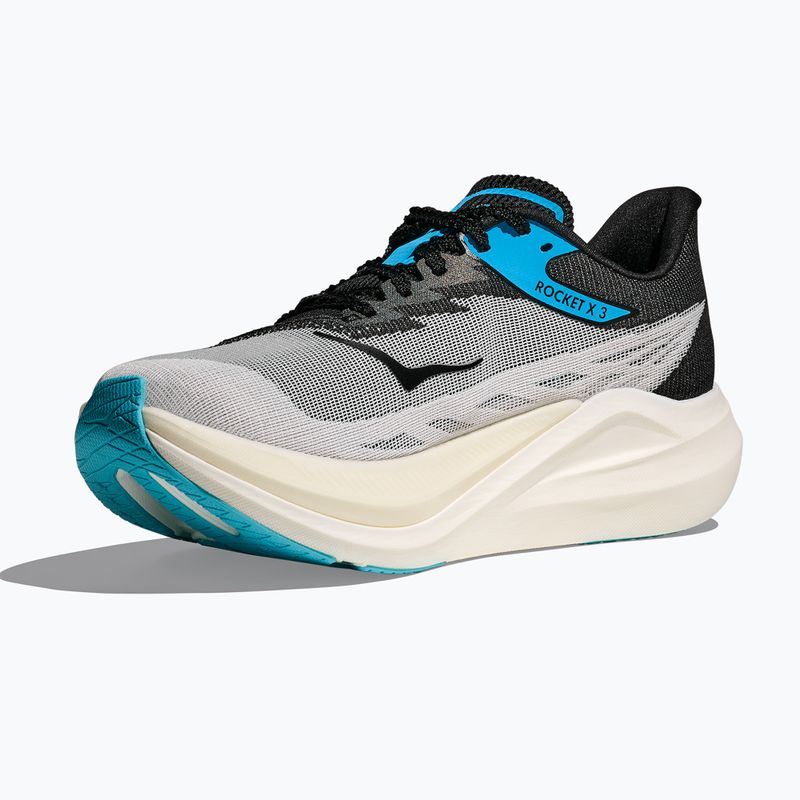 Încălțăminte de alergare HOKA Rocket X 3 white/black 3