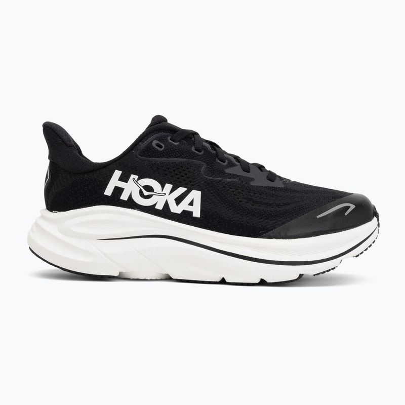 Încălțăminte de alergare pentru copii HOKA Clifton 10 black/white 2