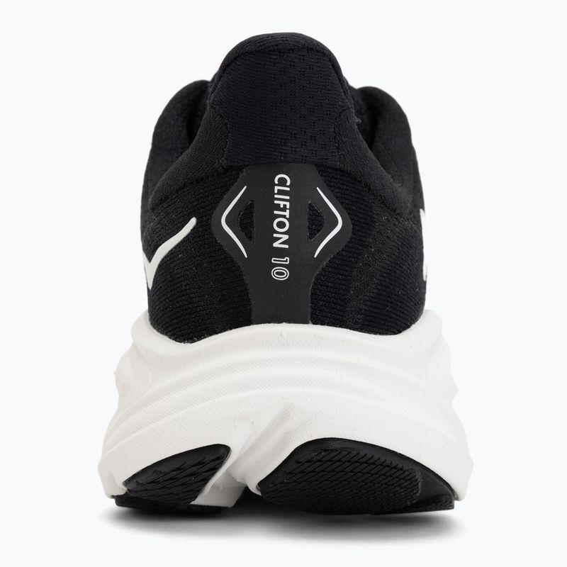 Încălțăminte de alergare pentru copii HOKA Clifton 10 black/white 6