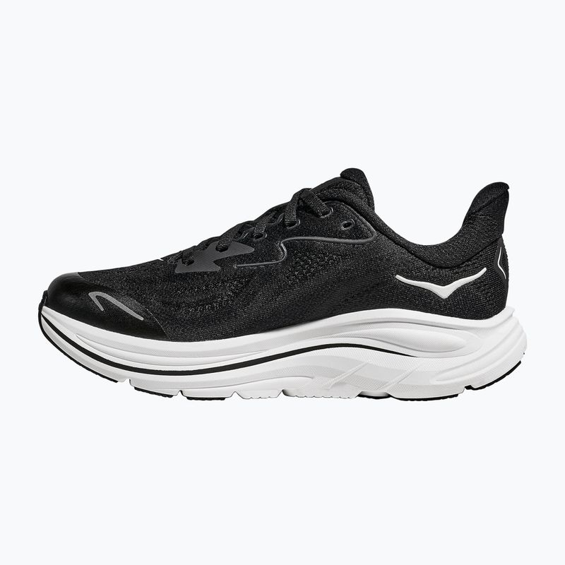 Încălțăminte de alergare pentru copii HOKA Clifton 10 black/white 10