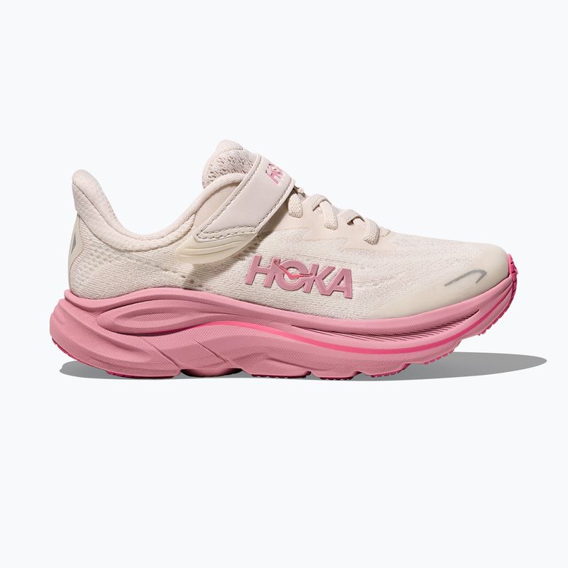 Încălțăminte de alergare pentru copii HOKA Clifton 10 rose cream/dried rose 9