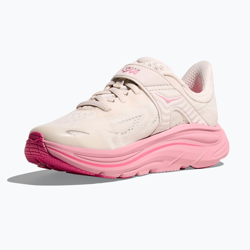 Încălțăminte de alergare pentru copii HOKA Clifton 10 rose cream/dried rose 11