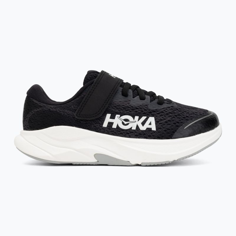 Încălțăminte de alergare pentru copii HOKA Rincon 4 Little Kids black/white 2