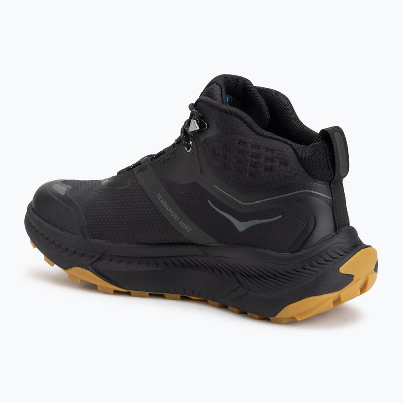 Încălțăminte de drumeție pentru bărbați HOKA Transport Hike GTX negru/negru 3