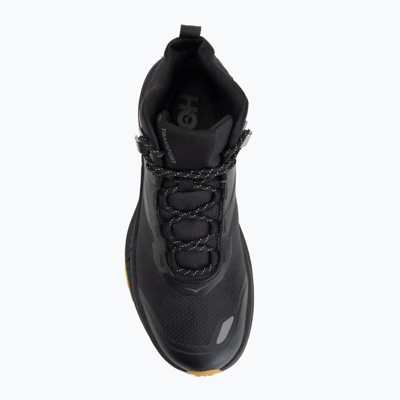 Încălțăminte de drumeție pentru bărbați HOKA Transport Hike GTX negru/negru 5