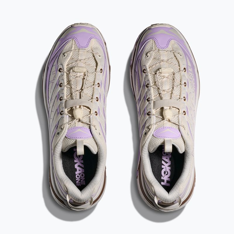 Încălțăminte HOKA Mafate Three 2 Wordmark Alabaster/Iris Flower 8