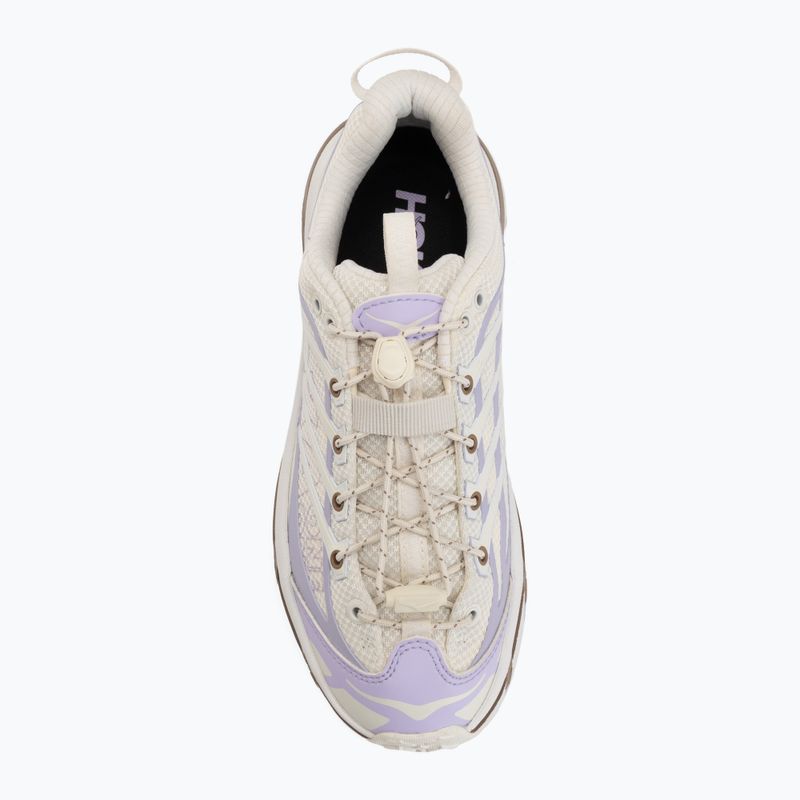 Încălțăminte HOKA Mafate Three 2 Wordmark Alabaster/Iris Flower 5