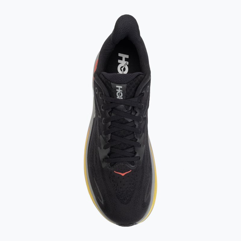 Încălțăminte de alergare pentru bărbați HOKA Clifton 10 black/grey 5