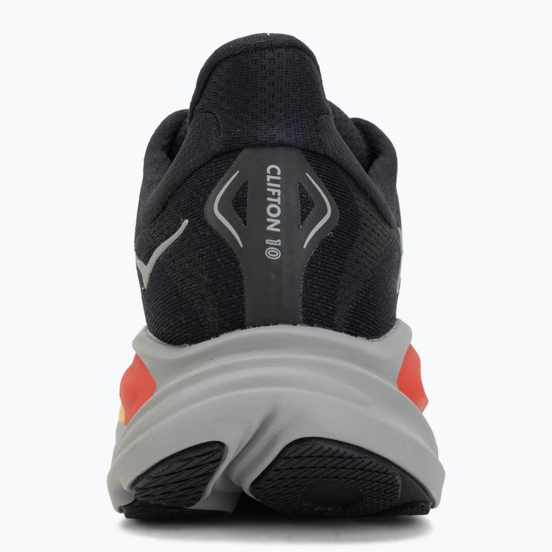 Încălțăminte de alergare pentru bărbați HOKA Clifton 10 black/grey 6