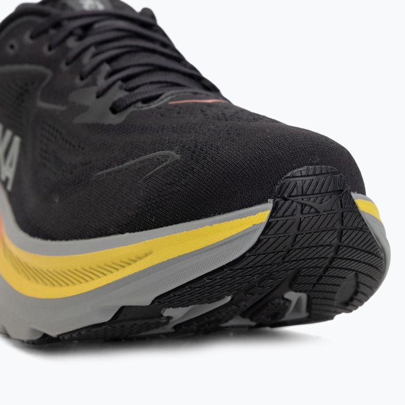 Încălțăminte de alergare pentru bărbați HOKA Clifton 10 black/grey 7