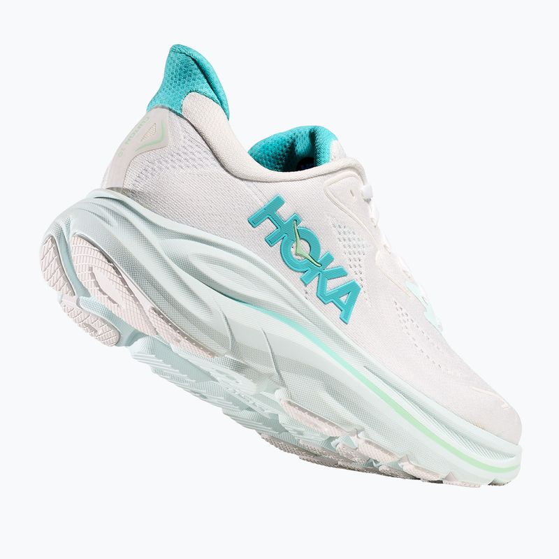 Încălțăminte de alergare pentru femei HOKA Clifton 10 white/electric rose 4
