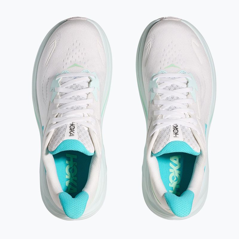 Încălțăminte de alergare pentru femei HOKA Clifton 10 white/electric rose 5