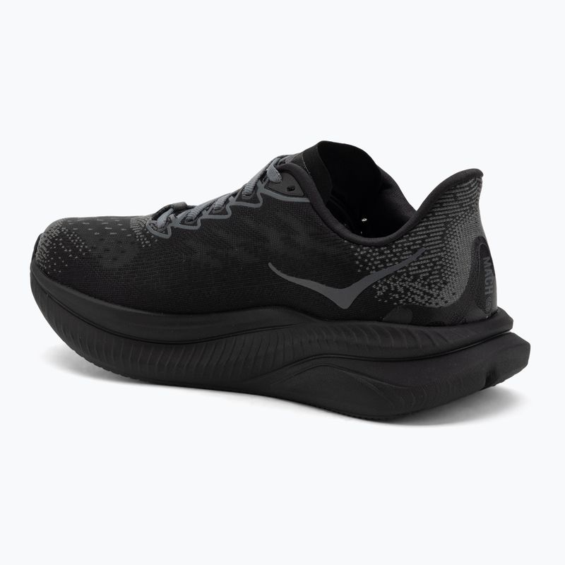 Încălțăminte de alergare pentru bărbați HOKA Mach 6 black/black 3