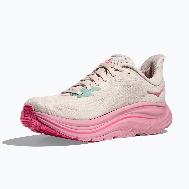 Încălțăminte de alergare pentru femei HOKA Clifton 10 Wide rose cream/dried rose 4