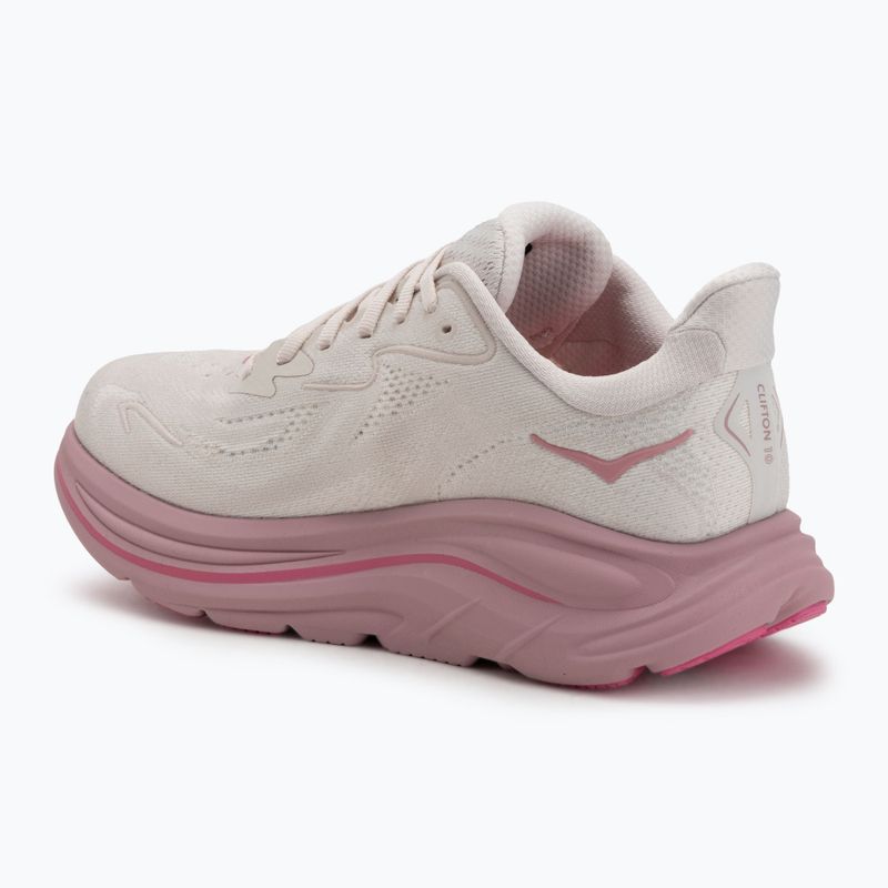 Încălțăminte de alergare pentru femei HOKA Clifton 10 Wide rose cream/dried rose 3