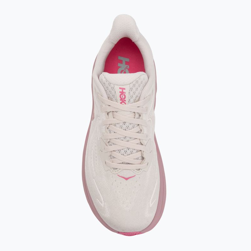 Încălțăminte de alergare pentru femei HOKA Clifton 10 Wide rose cream/dried rose 5