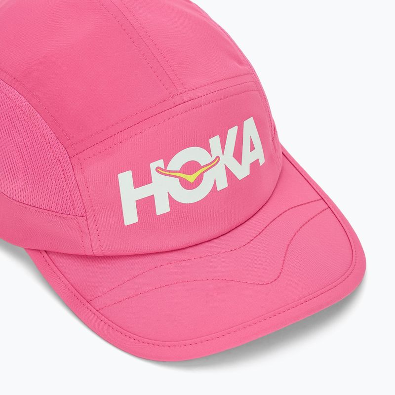 Șapcă  HOKA Run electric rose 3